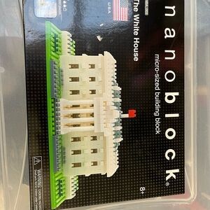 New NANOBLOCK The White House Building Set NBA-003 - SEALED
